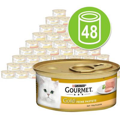Mixpaket Gourmet Gold Feine Pastete 48 x 85 g