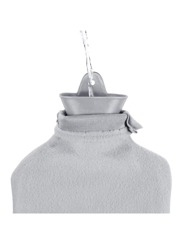 relaxdays Wärmflasche in Grau - 2 Liter günstig kaufen onesize