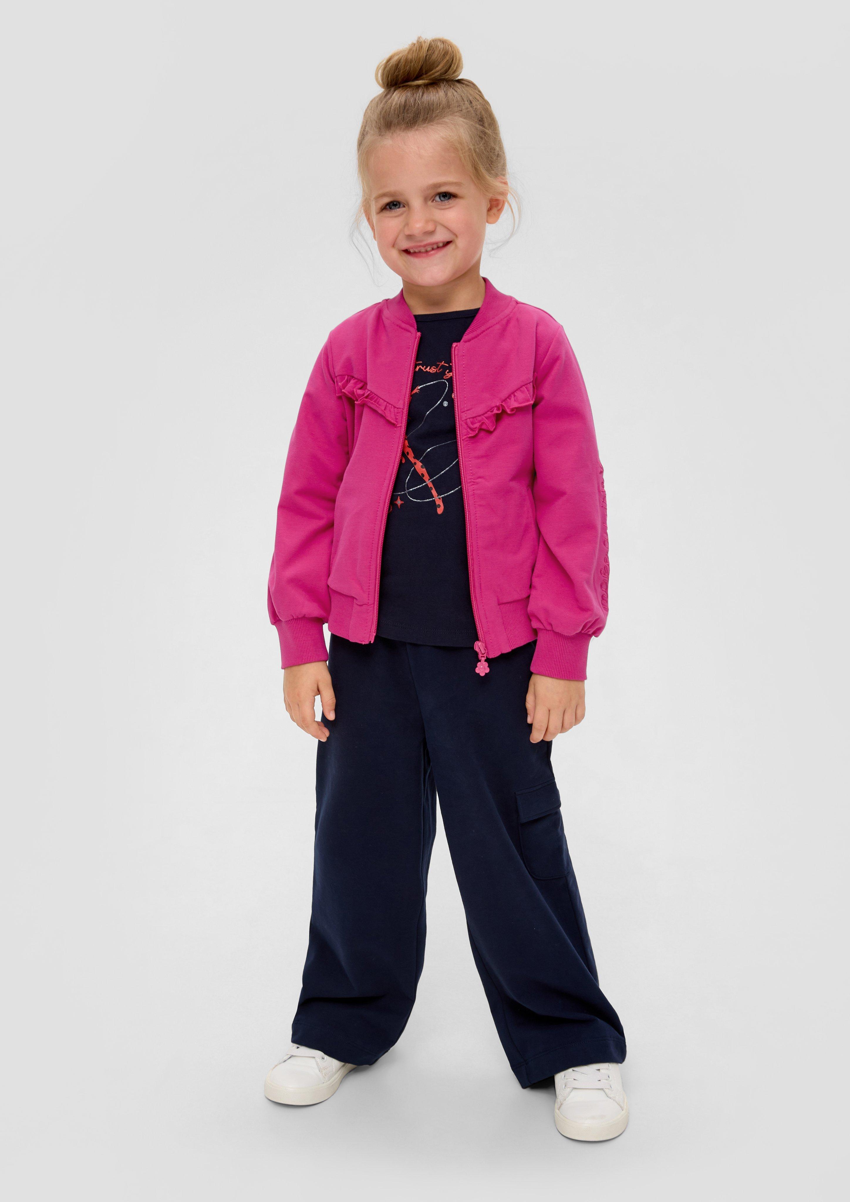Sweatjacke im Loose Fit  2133783-4470