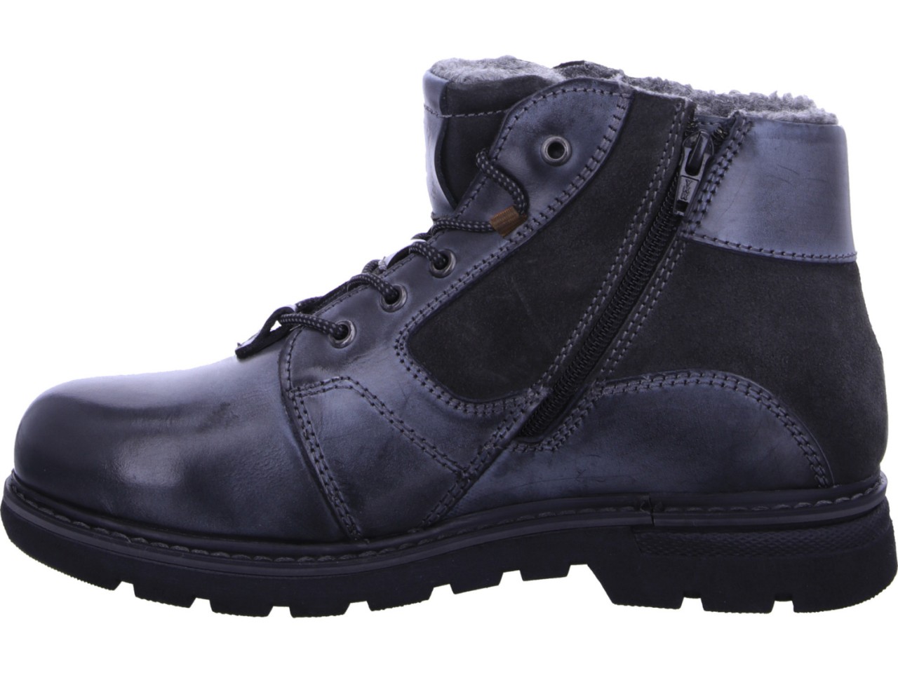 BUGATTI Stiefeletten grau Scarus