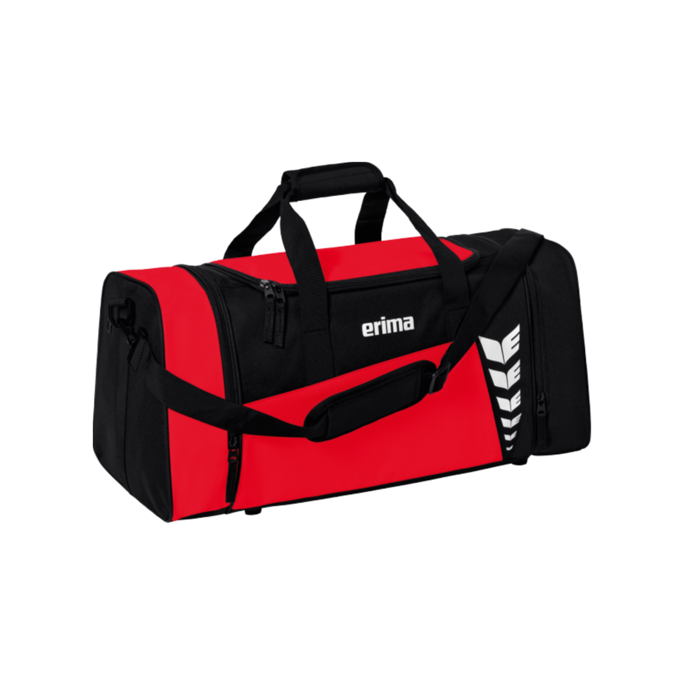 Erima Six Wings Sporttasche Gr. M Rot Schwarz
