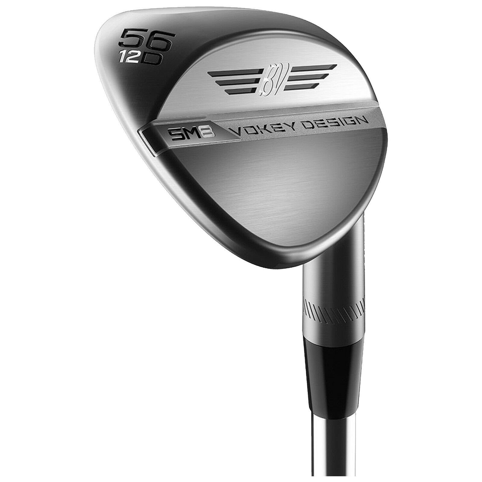 Titleist Wedge Titleist VoKey Design SM8 Wedges Herren, 1 Stück, 1-tlg., Brushed Steel,Maximaler Spin und ultimative Kontrolle