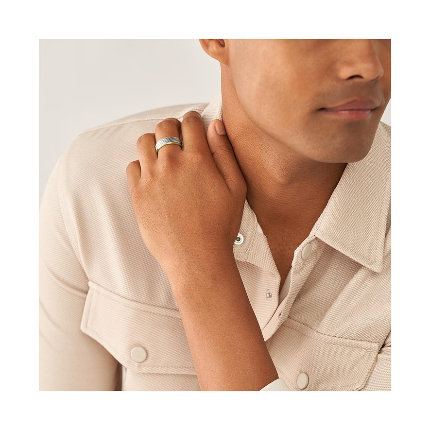 Fossil Herrenring