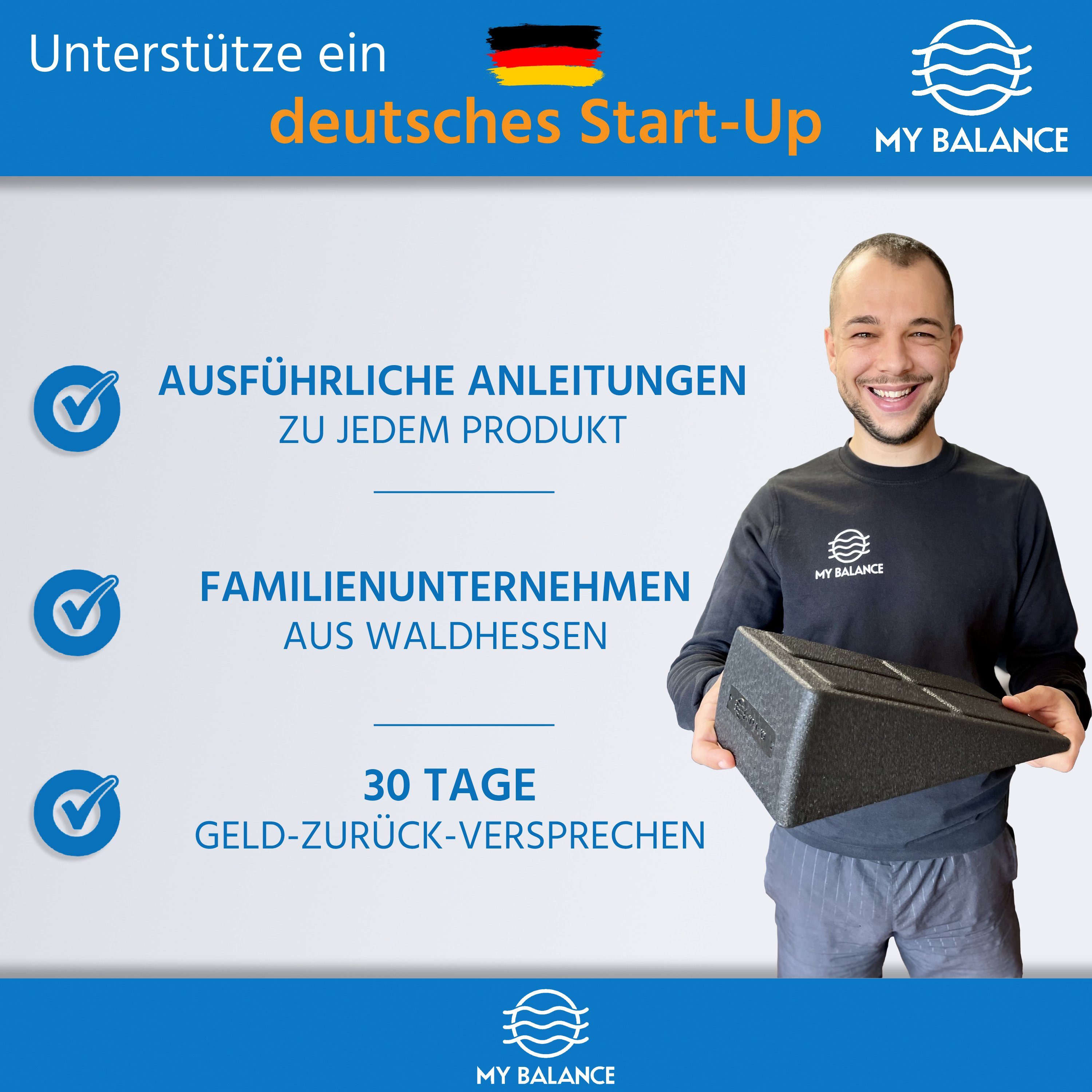 My Balance Multitrainer My Balance Premium Wadendehner 3er Set inkl. E-Book, (3-St., Mit gratis E-Book)