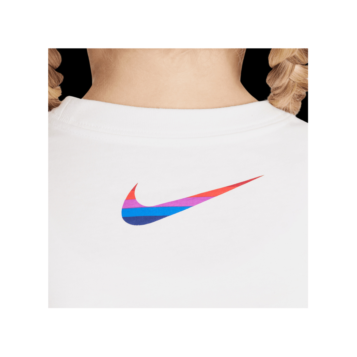 Nike England Crest T-Shirt EM 2024 Kids Weiss F100