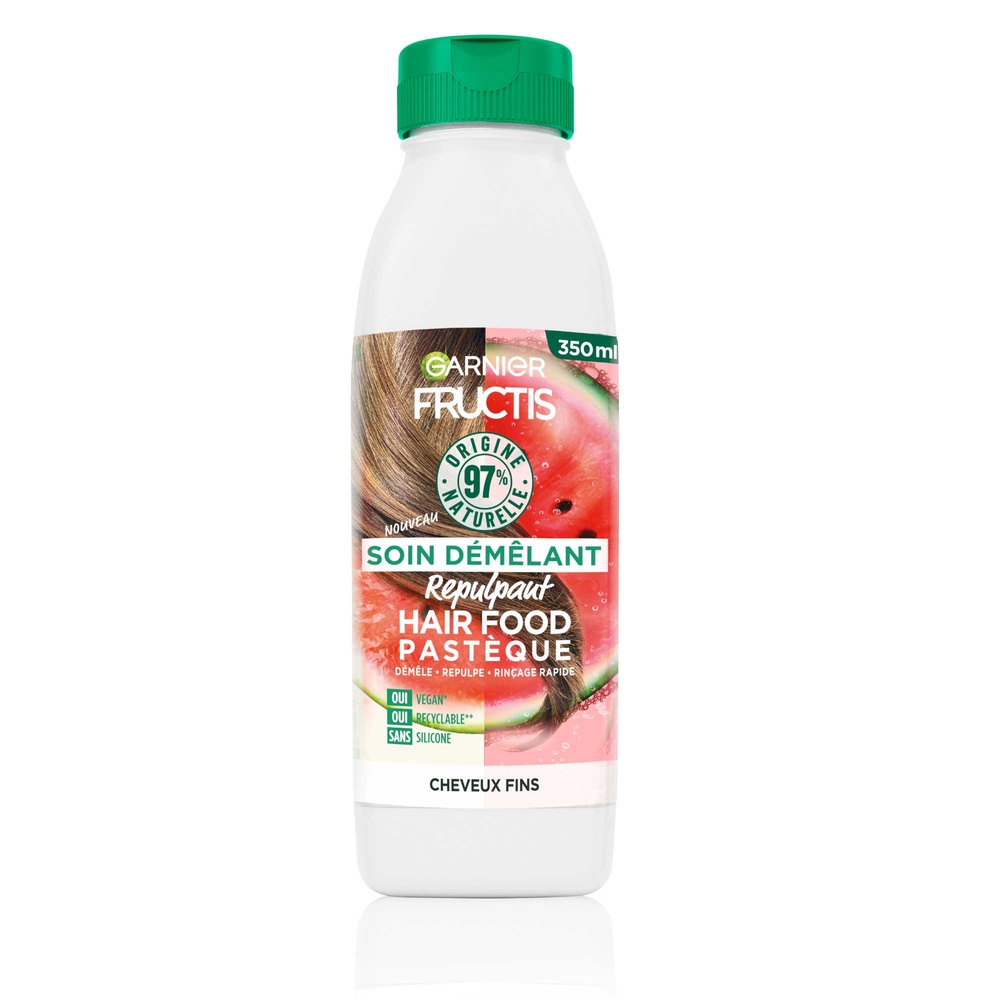 garnier Garnier Fructis Hair Food Pastèque soin démêlant à la pastèque pour cheveux fins