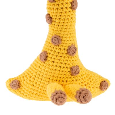 TIAKI Gestricktes Hundespielzeug Giraffe