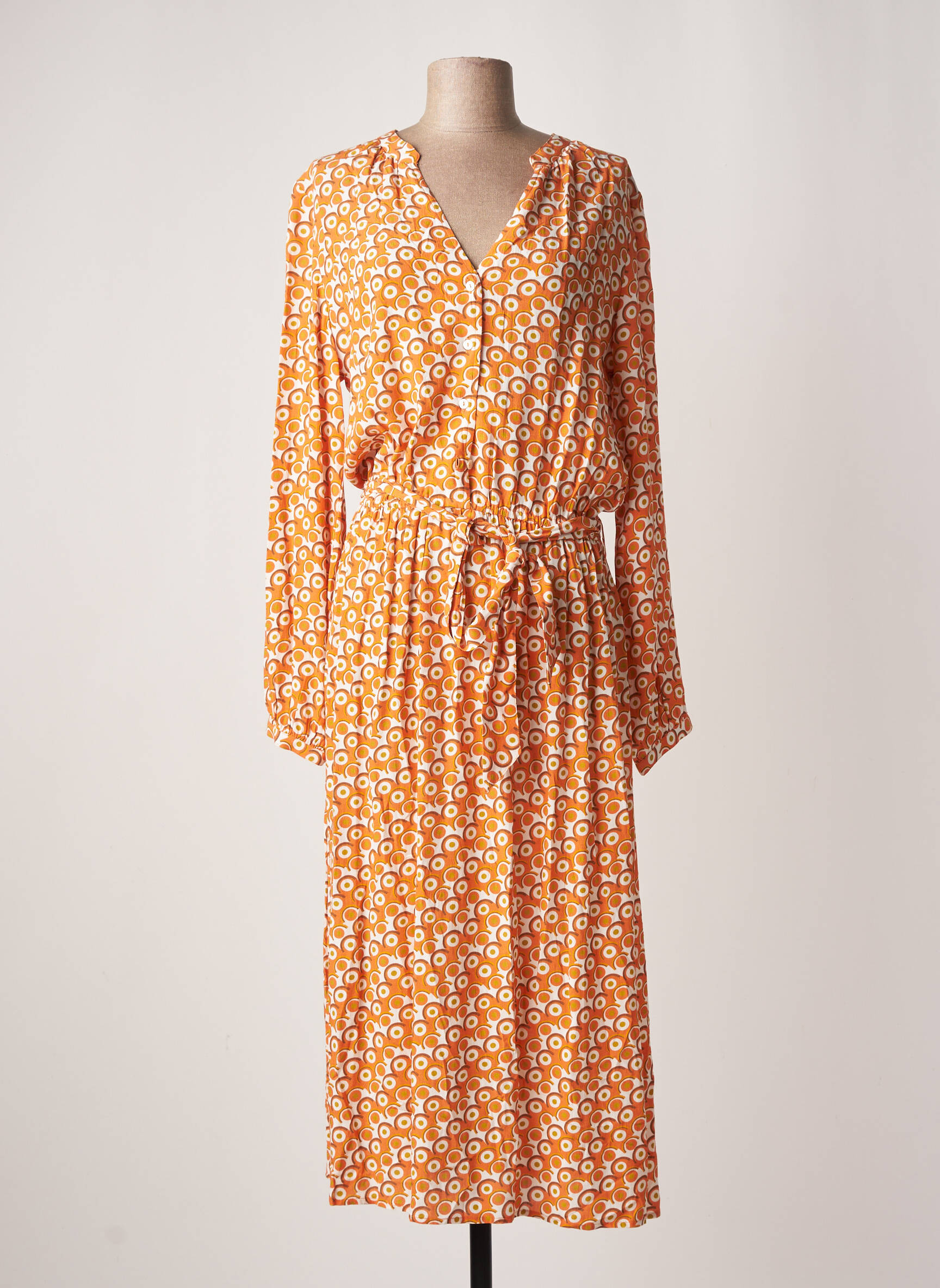 La Petite Etoile Robes Longues Femme couleur orange
