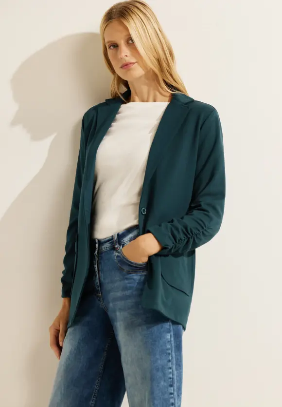 CECIL Oversize Blazer mit Raffung