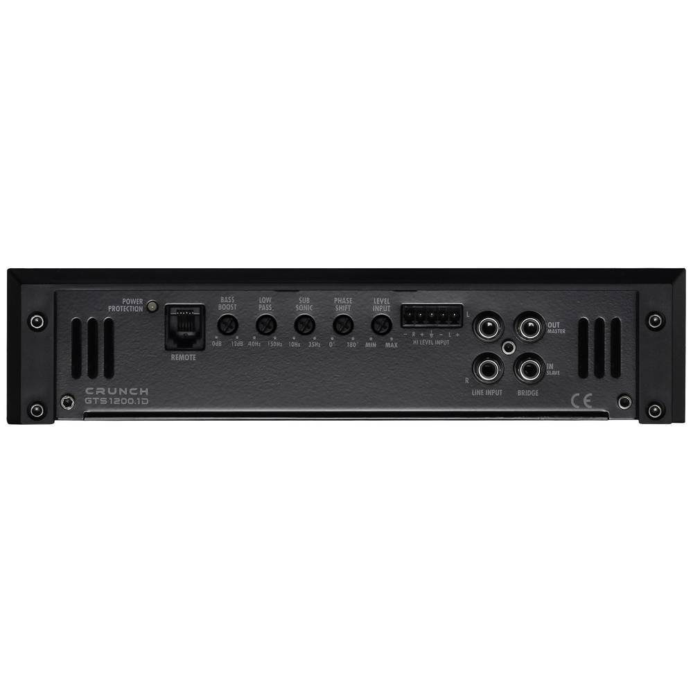 Crunch GTS Monoblock Auto-Subwoofer (Lautstärke-/Bass-/Höhen-Regelung)
