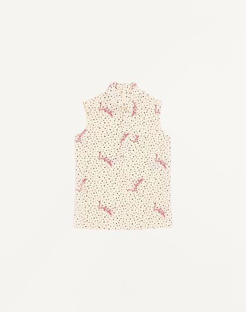 Top In Crepe De Chine Bubbles Plusdepois