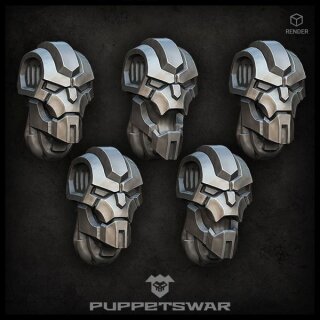 Cyber Skeleton Heads (5)