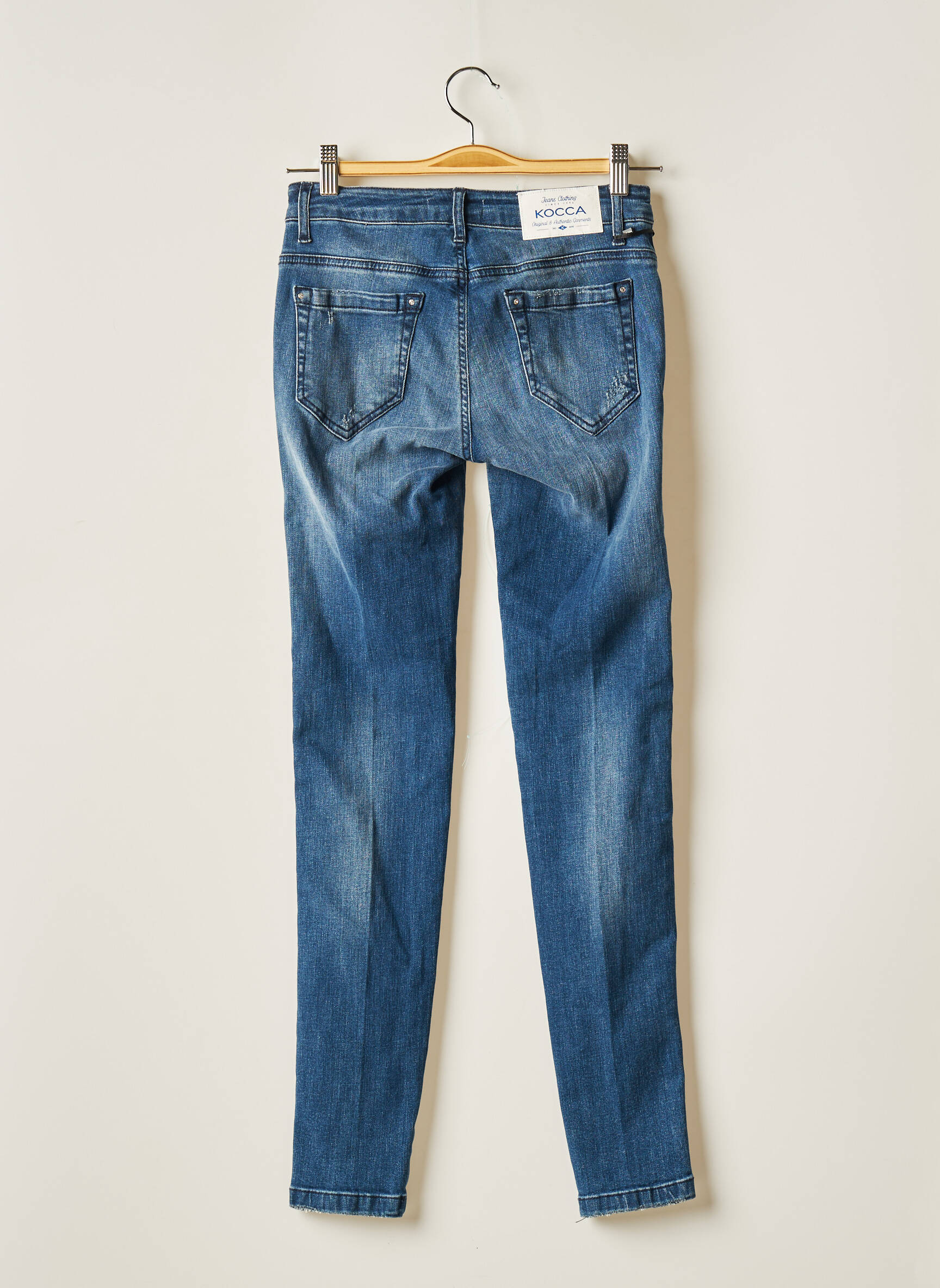Kocca Jeans Skinny Femme couleur bleu
