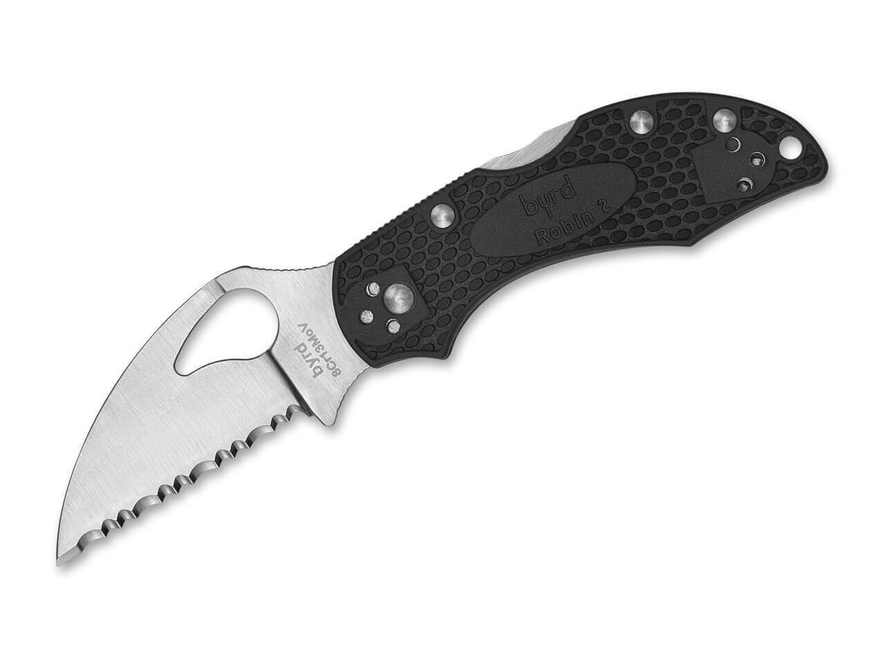 Robin 2 Lightweight Wharncliffe Black SpyderEdge