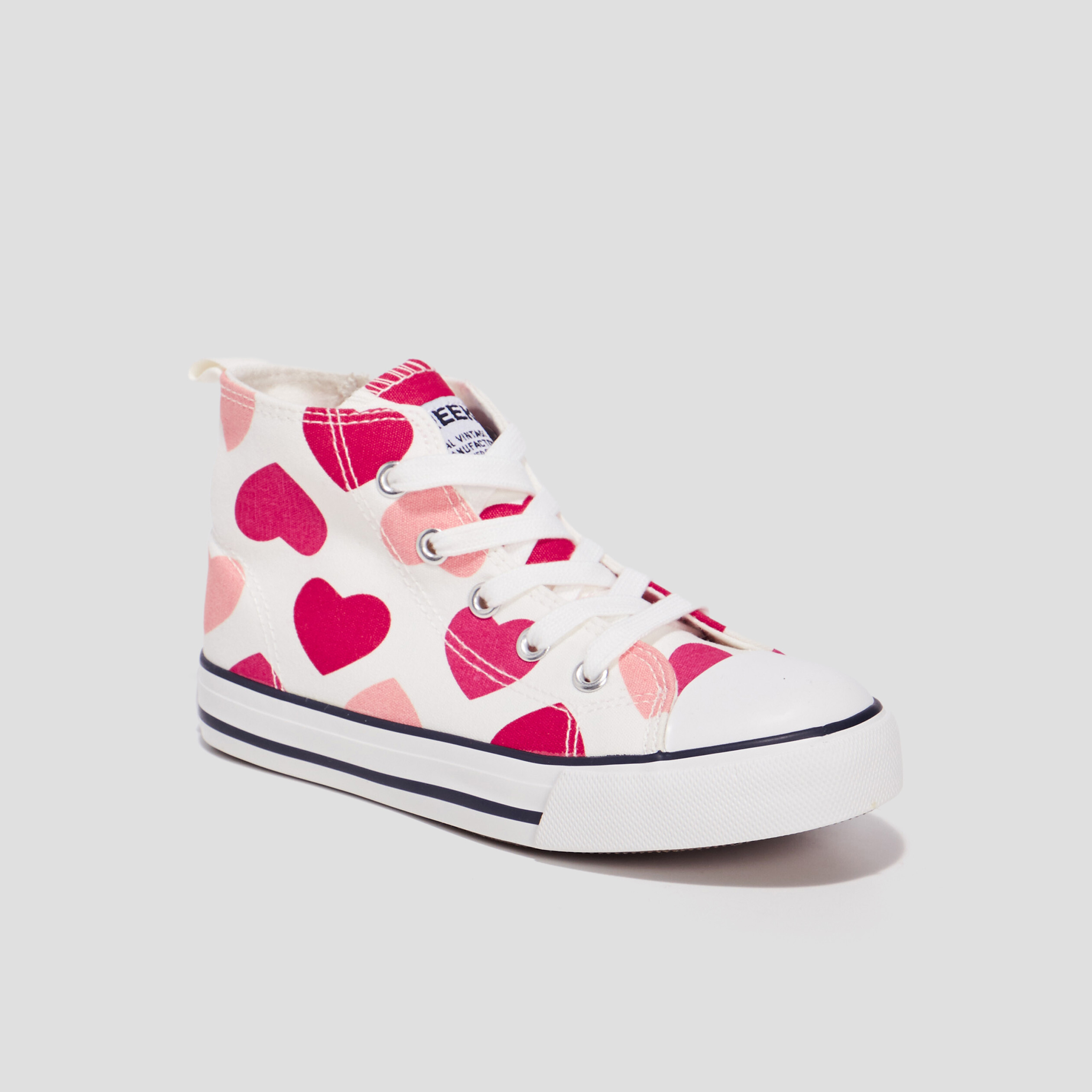 Tennis montantes en toile Creeks multicolore fille | La Halle