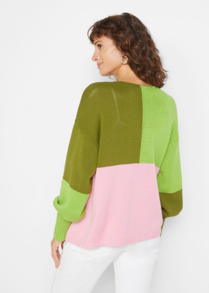 Oversized Strickjacke