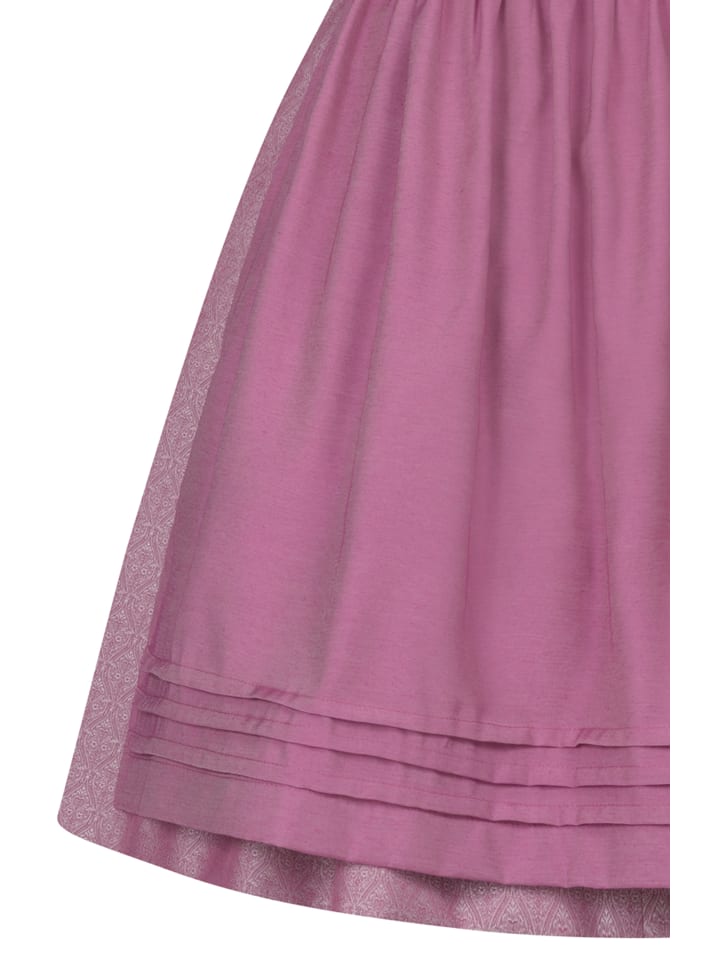 Nübler Mini Dirndl Golda in Rosa günstig kaufen