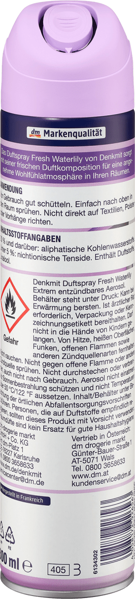 Duftspray Fresh Waterlily, 300 ml