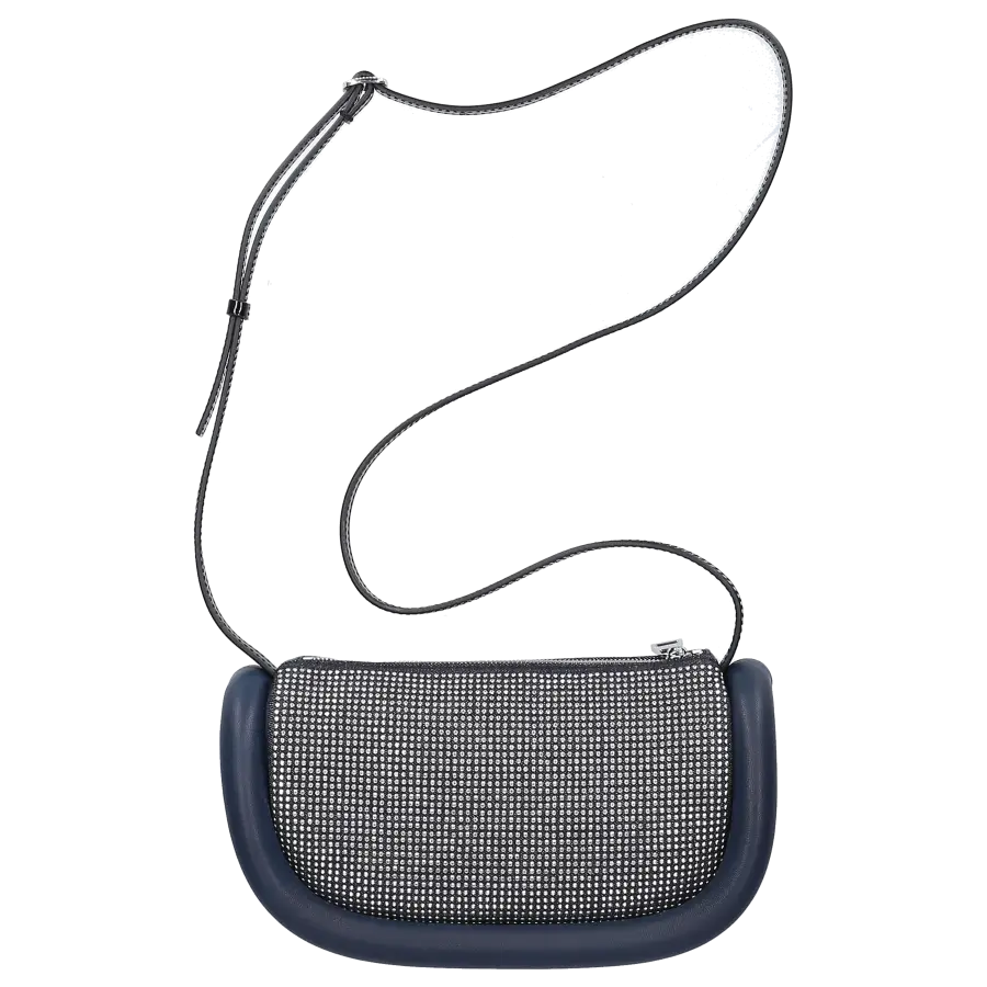 JW. Anderson - Schultertasche BUMPER Demin - blau