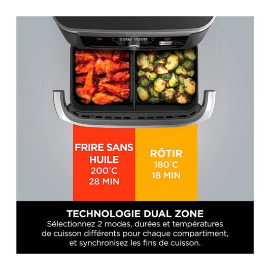 NINJA Foodi Flex 10,4 L Fritteuse AF500EU