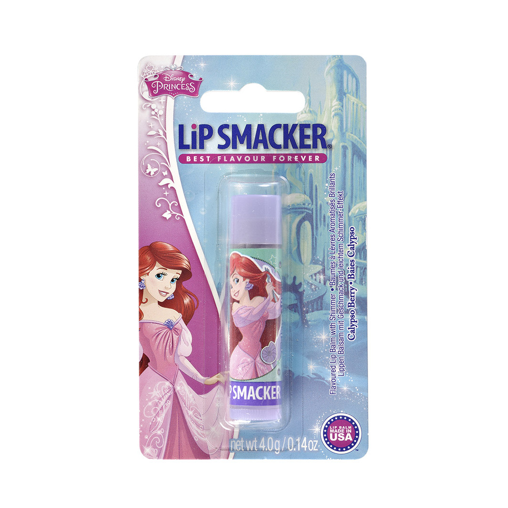 lip smacker Baume à lèvres Ariel, la Petite Sirène - Disney Princesses Baume à lèvres