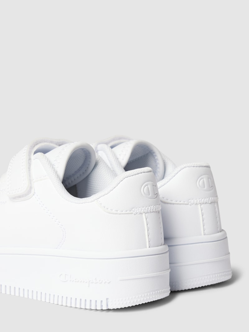 Sneaker mit Klettverschluss Modell 'CLASSIC' in weiß