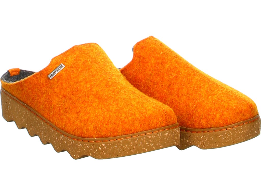 ROHDE Hausschuhe orange