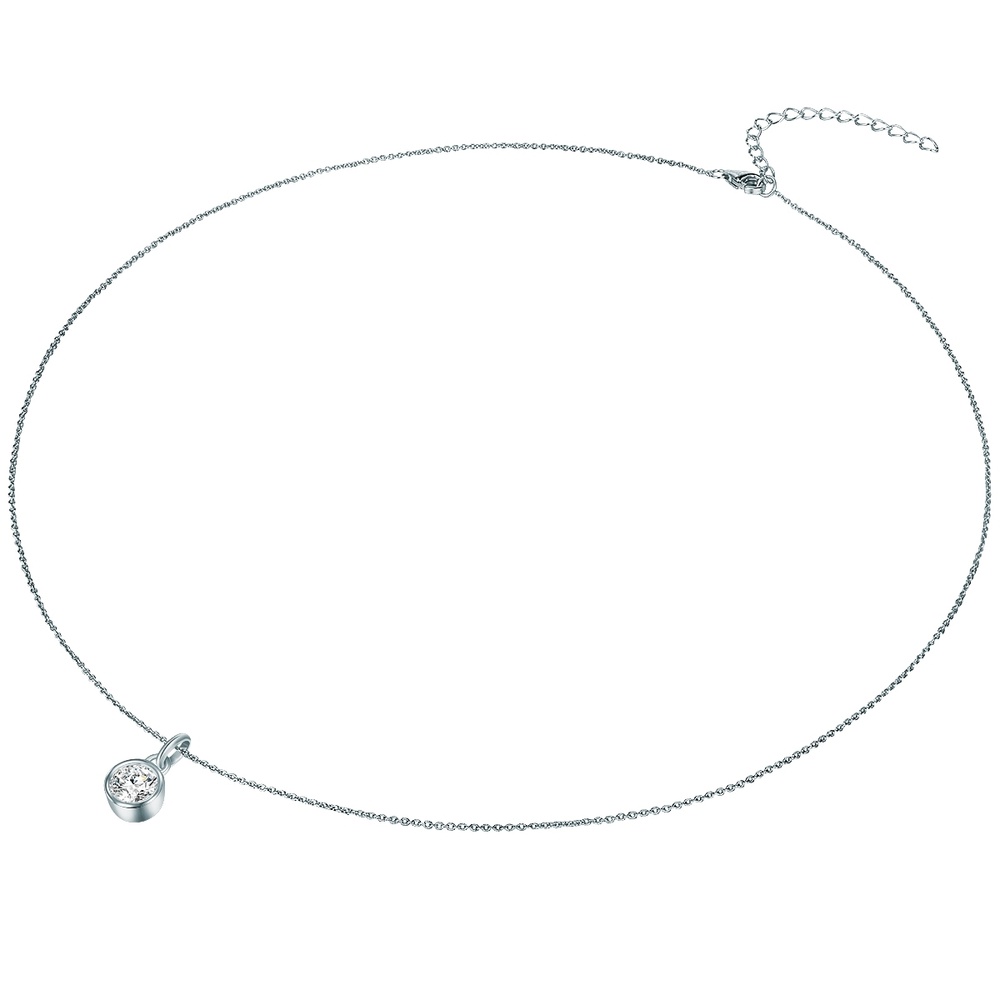 Rafaela Donata Collier en argent Argent sterling Oxyde de zirconium (CZ) en Argent collier