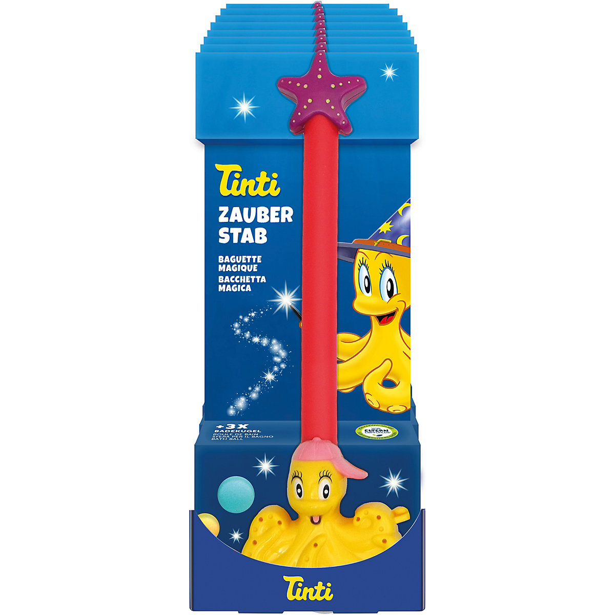 Badespaß - 3 Badekugeln á 30 g mit Zauberstab