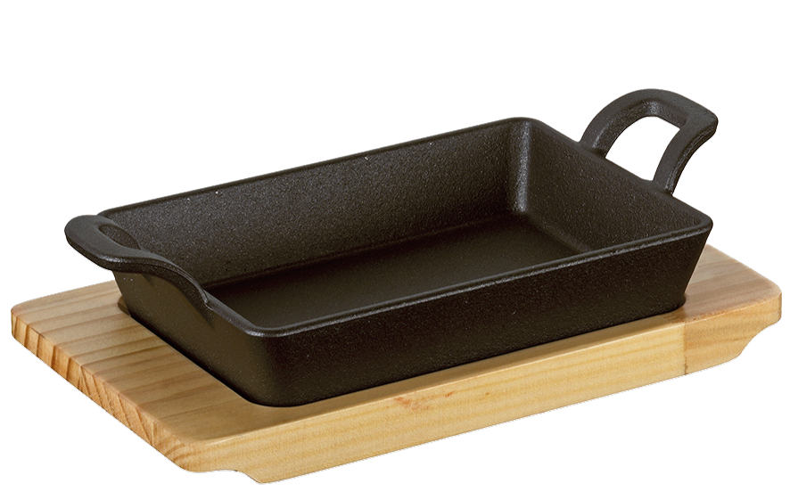 Küchenprofi Servierpfanne Schwarz 20,5 x 12,5
