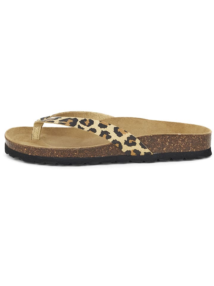 BABUNKERS Family Zehentrenner in Beige/ Braun günstig kaufen