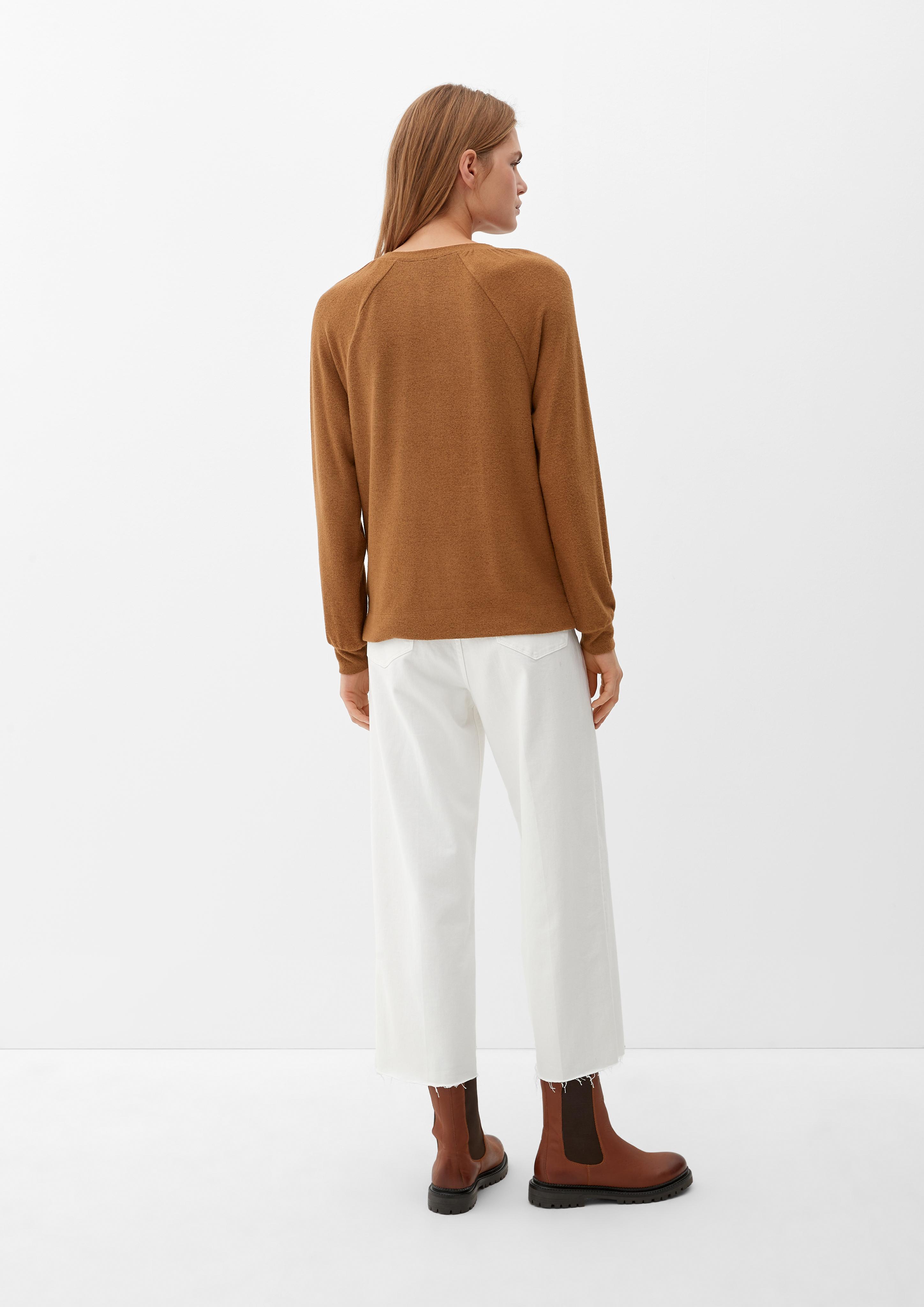 Langarmshirt aus Viskosestretch  2121801-87W9