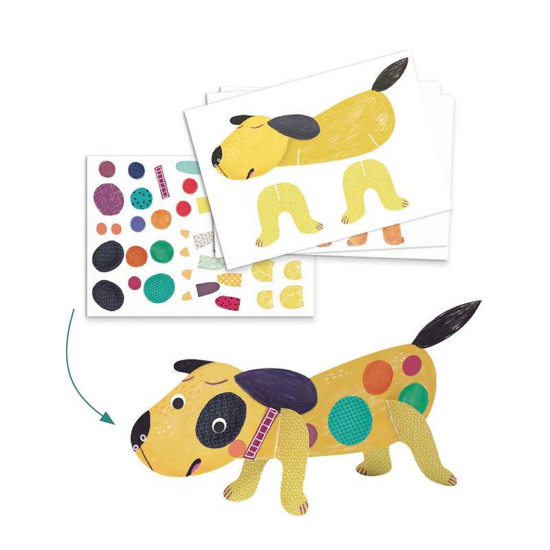 Coffret multi-activités Les animaux et leurs maisons Djeco