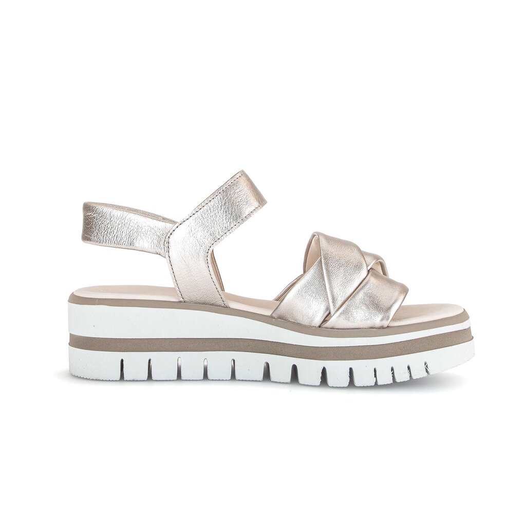 Gabor fashion Plateau Sandale gold