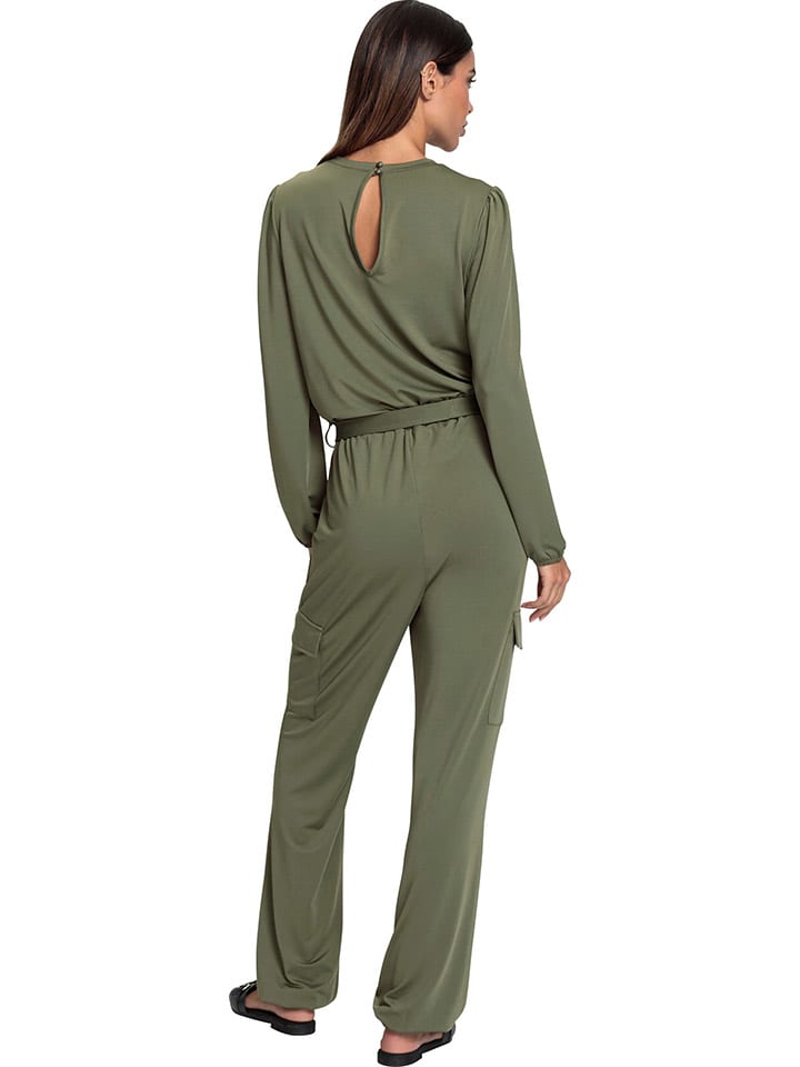 Heine Jumpsuit in Khaki günstig kaufen