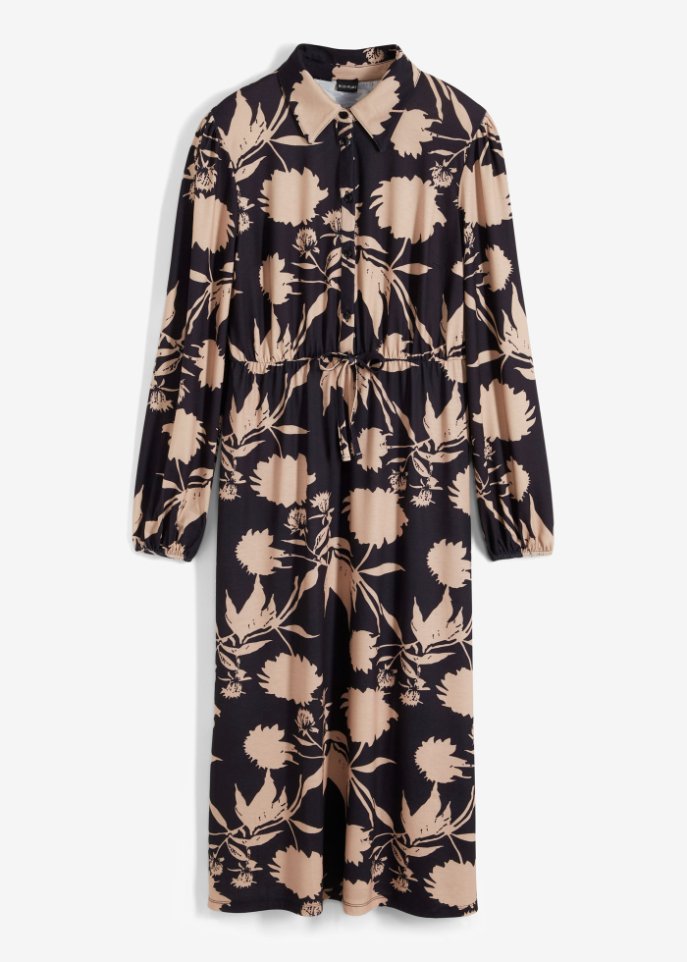 bedrucktes Midikleid