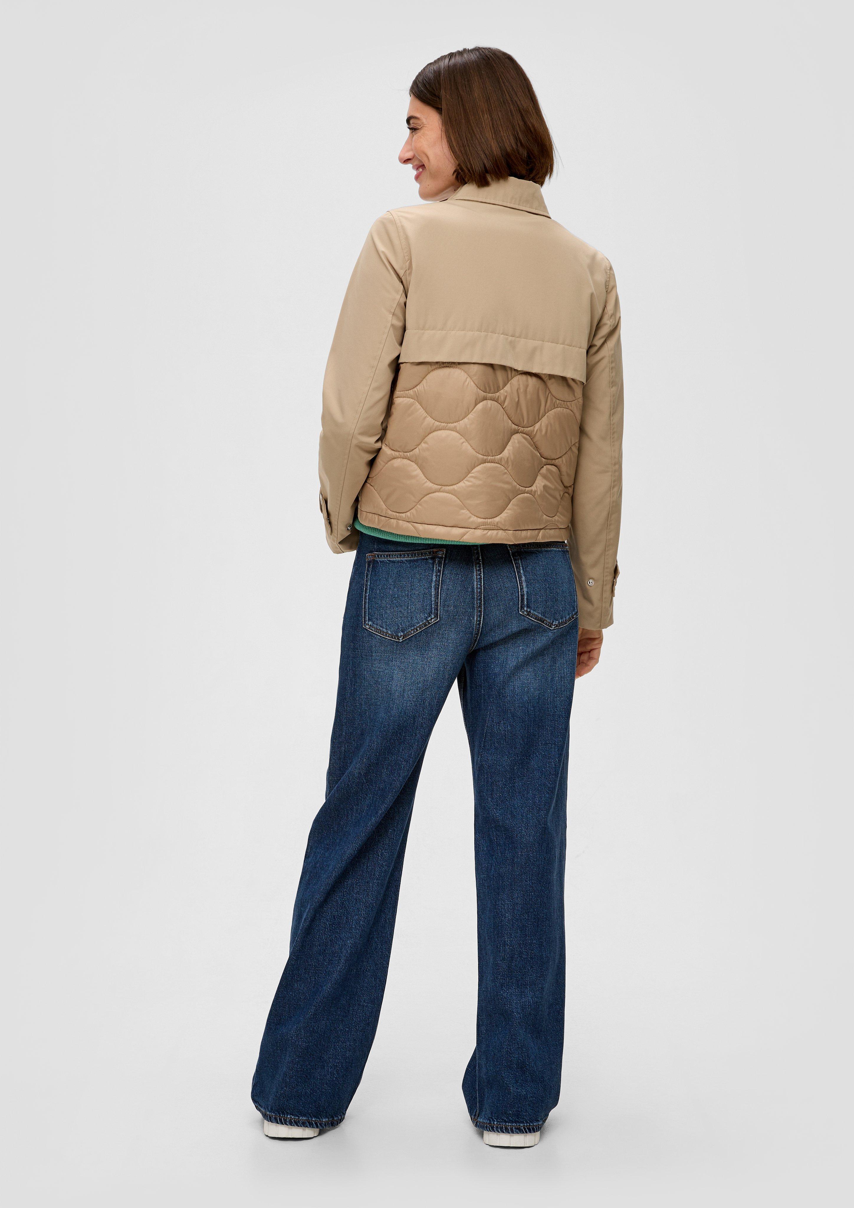 Jacke mit Steppung am Rücken  2141936-8238