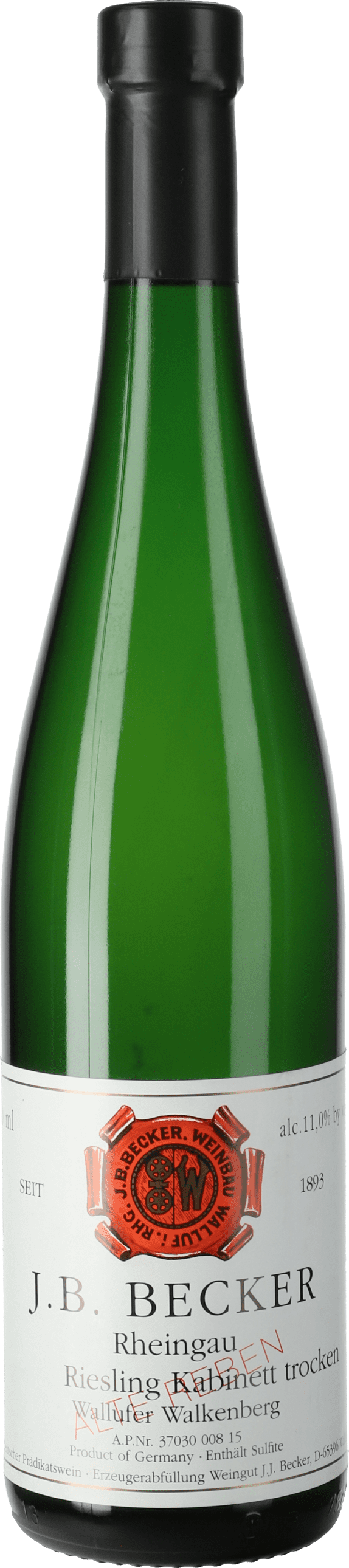 J. B. Becker: Riesling Wallufer Walkenberg Kabinett Alte Reben 2014