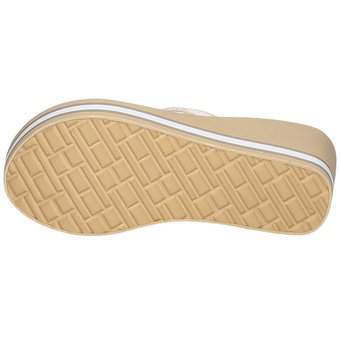 Tommy Hilfiger Wedge Beach Sandal in beige