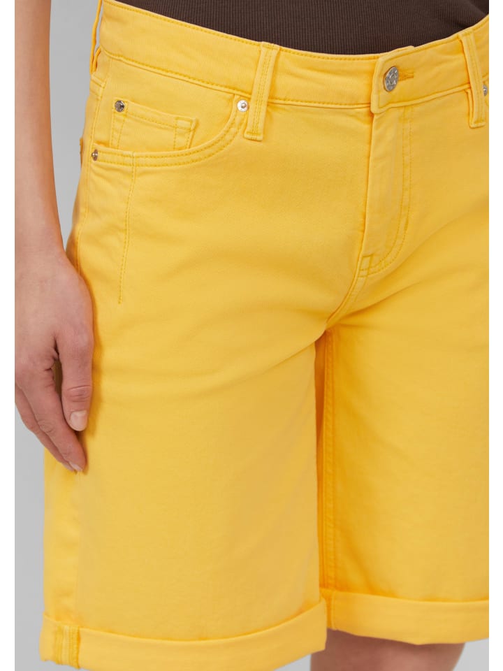 s.Oliver Jeans-Hose kurz in Gelb günstig kaufen
