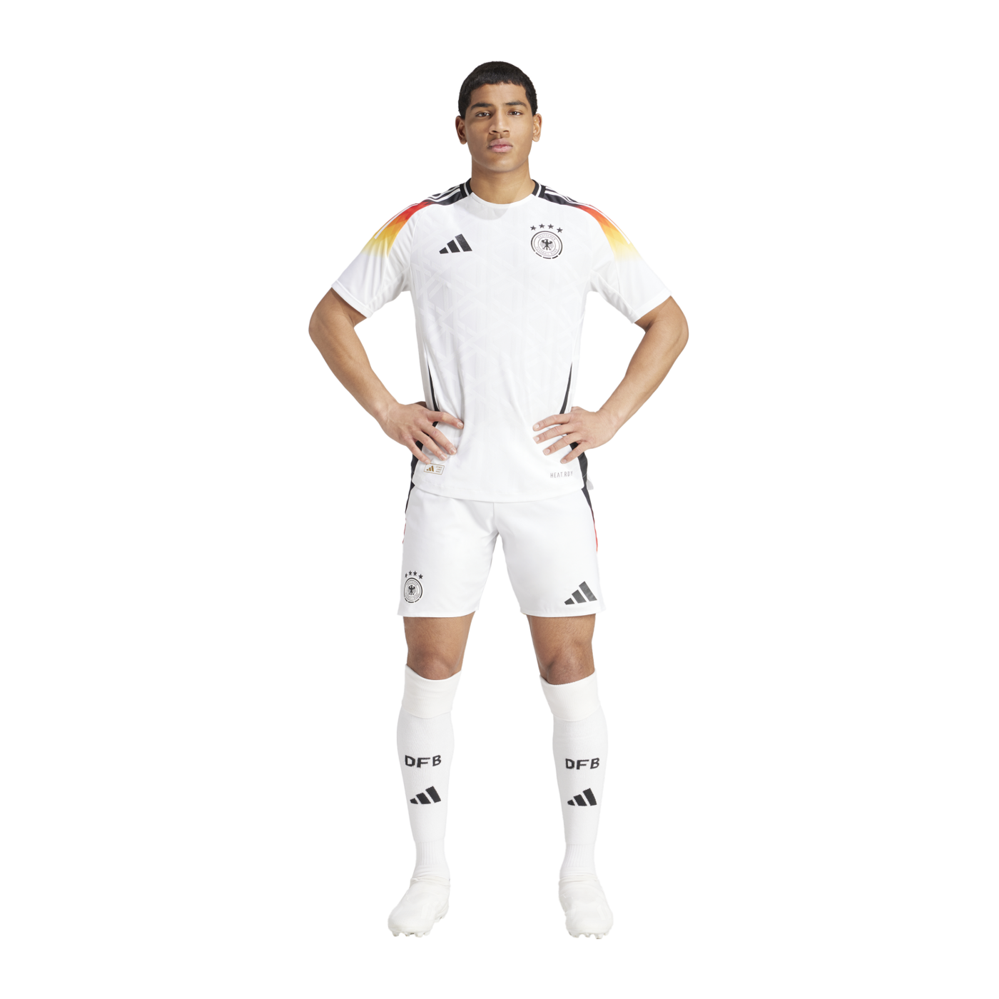 adidas DFB Deutschland Auth. Trikot Home EM 2024 Weiss