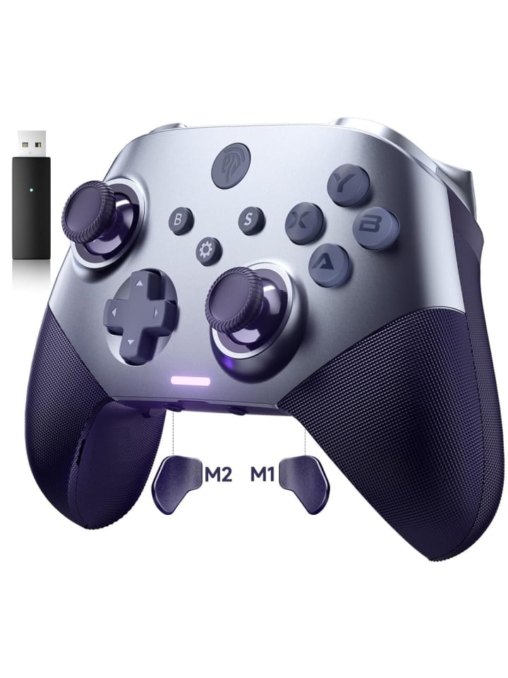 Almina EasySMX X10 PC Controller mit Hall Triggers und Joysticks, Bluetooth in Lila günstig kaufen onesize