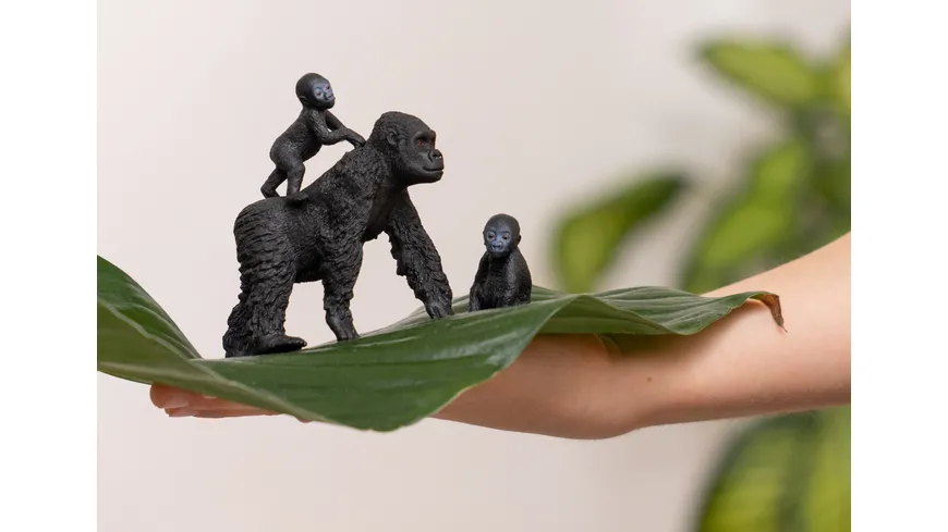 Schleich 42601 - Wild Life - Flachland Gorilla Familie