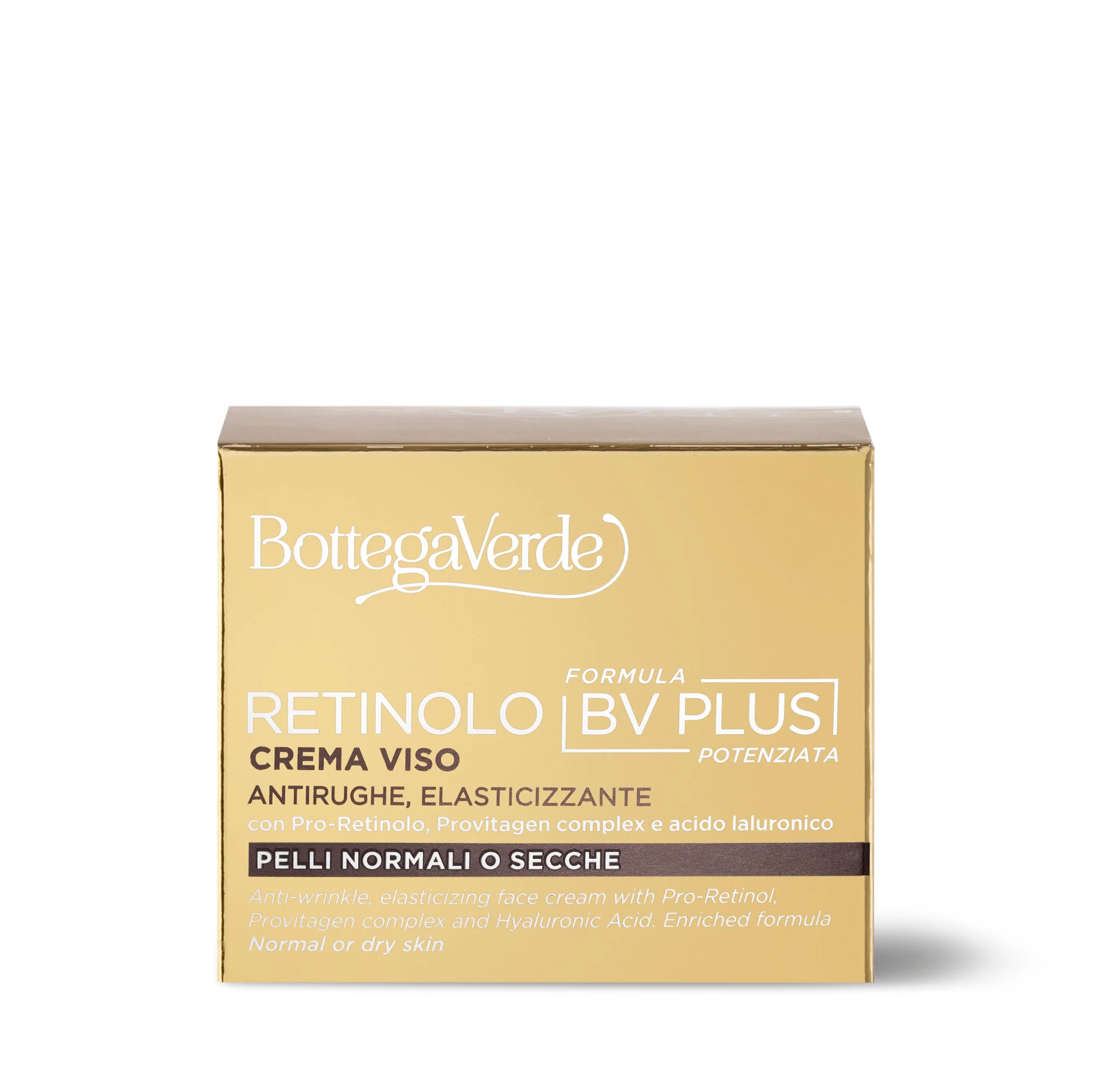 Retinolo BV plus Crema Viso - Formula Potenziata - Antirughe Elasticizzante - Crema viso giorno antirughe