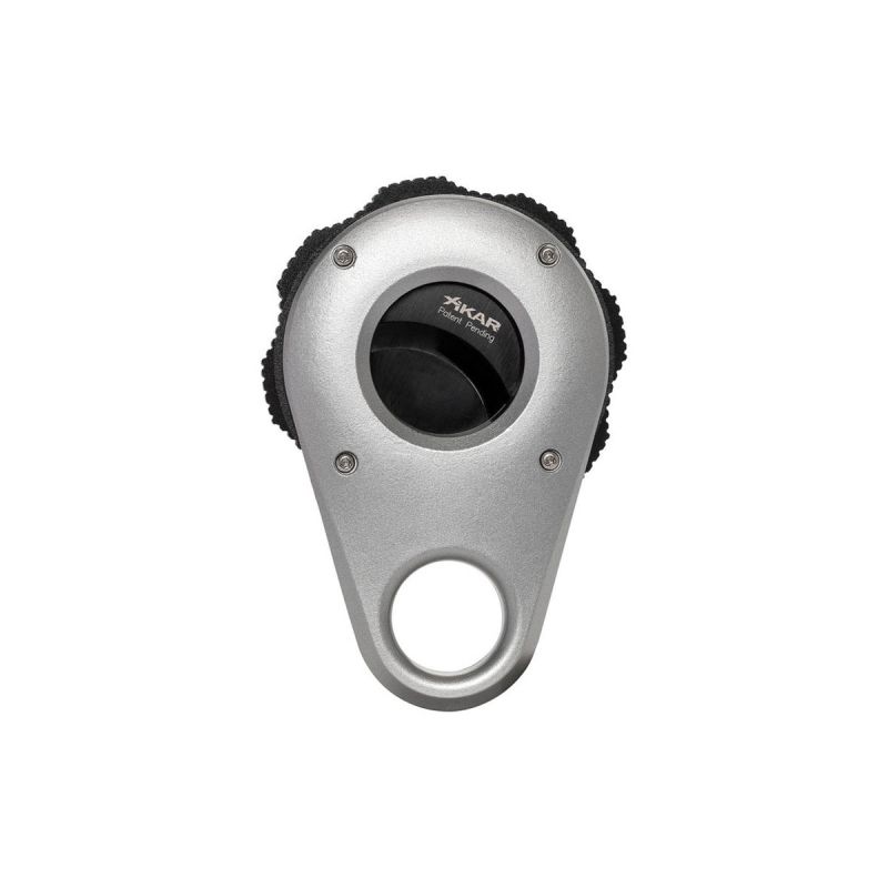 Xikar 360SL Revolution Silber Zigarrenschneider Schwarze Klingen