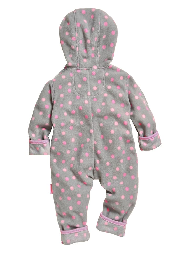 Playshoes Fleece-Overall in Grau günstig kaufen