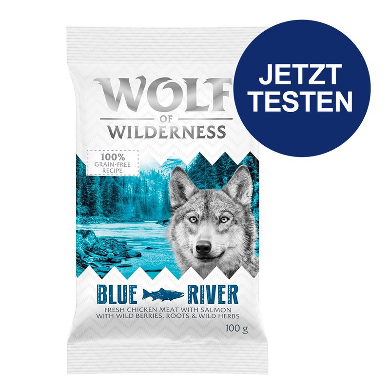 Probierpaket Wolf of Wilderness 100 g - getreidefrei