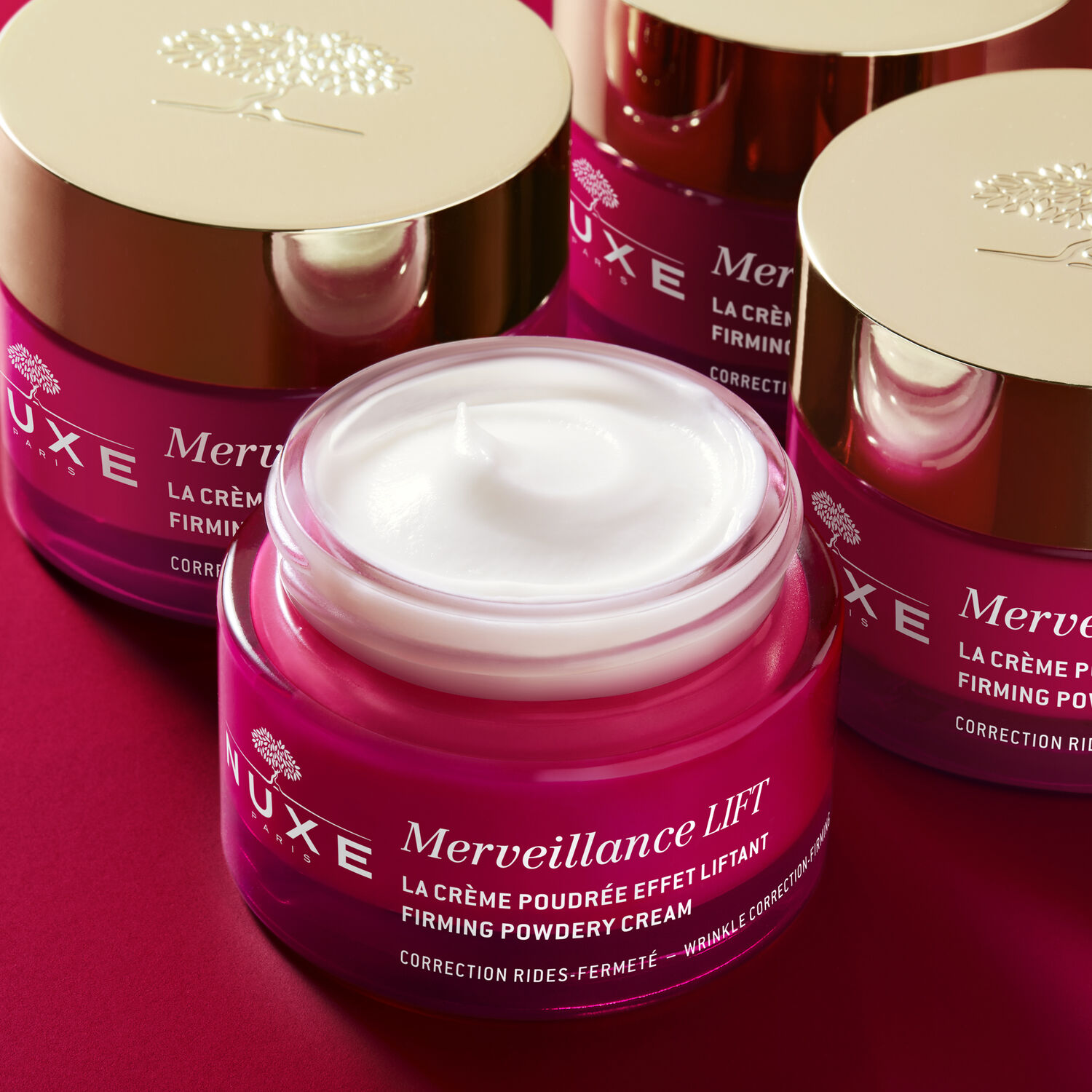 Nuxe Crème Anti-âge Poudrée Effet Liftant Merveillance Lift - Peaux normales - 50ml