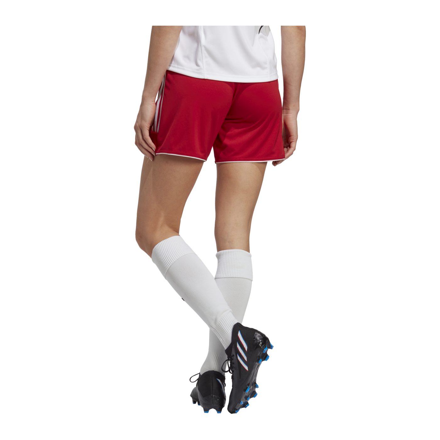adidas Tiro 23 Short Low Damen Rot Weiss