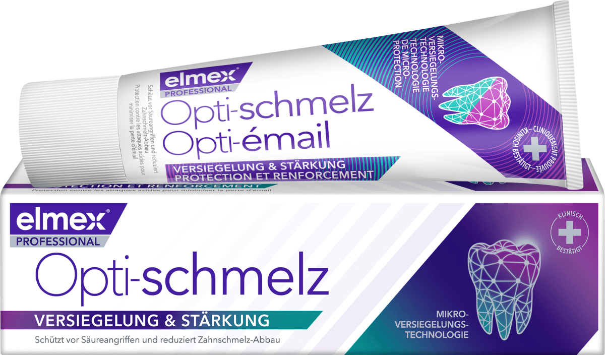 Zahnpasta Opti-schmelz Professional Versiegelung & Stärkung, 75 ml